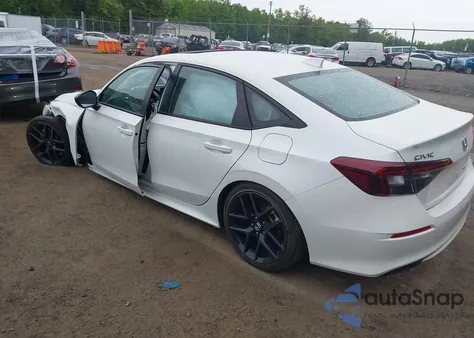 2025 Honda Civic Hybrid Sport/Sport Touring из США, поврежденный, VIN 2HGFE4F82SH316855